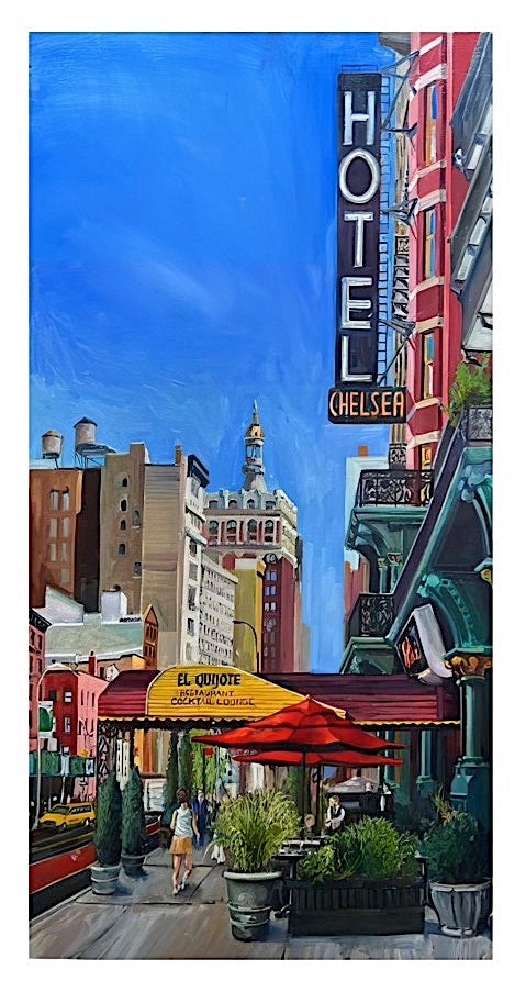 "Hotel Chelsea Looking East" (Gicleé Limited Edition Prints)