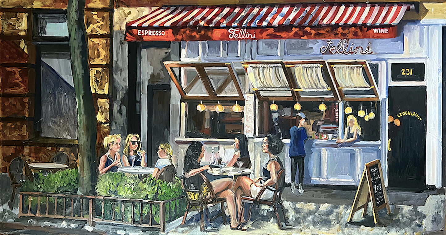 "Fellini" (Limited Edition Gicleé Print)