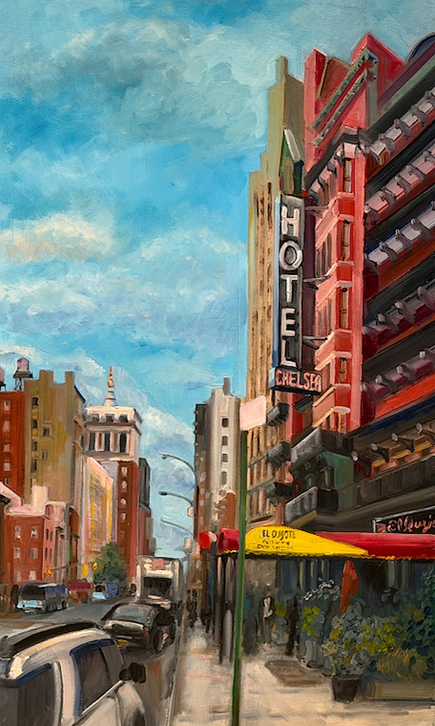 Hotel Chelsea from the east