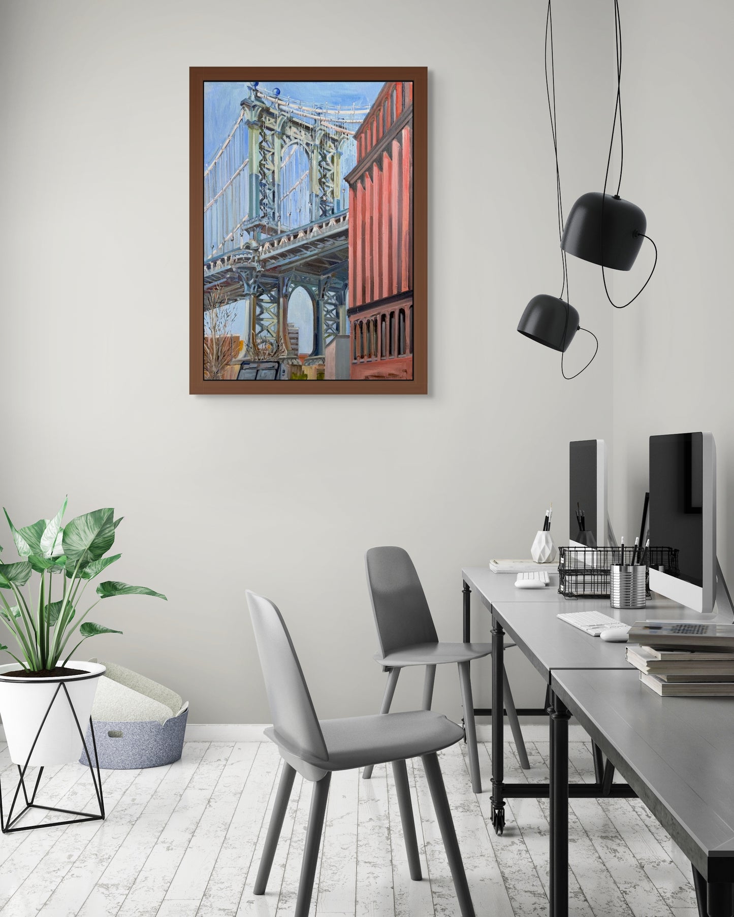 Manhattan Bridge Print